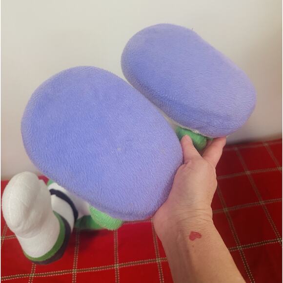 Gemmy Buzz Light Year Toy Story Large 26 Inch Plush Plushie Stand BIG ME Musical - Picture 6 of 9